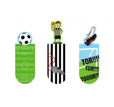 Zakładki magnetyczne - futbol