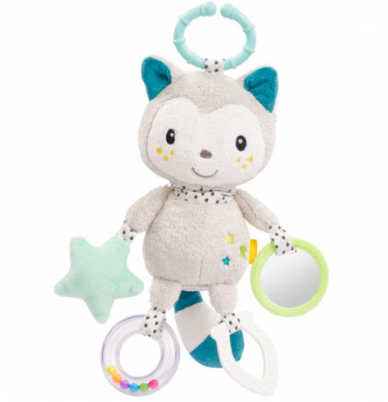 Zawieszka, maskotka edukacyjna kot yuki, z kolekcji: aiko i yuki