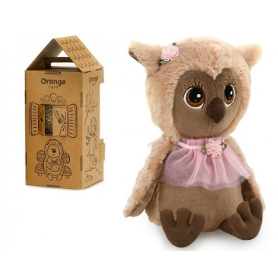 Przytulanka sowa sonya elegantka - 25cm
