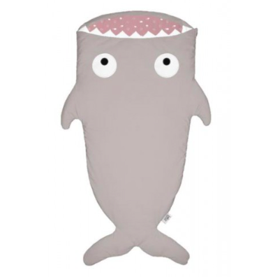 Baby bites śpiworek light shark (2-6 lat) pink