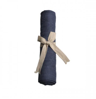 Filibabba pieluszka muślinowa 65 x 65 cm dark blue