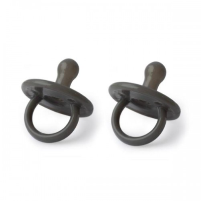 Filibabba smoczki silikonowe 2 szt. 0m+ stone grey