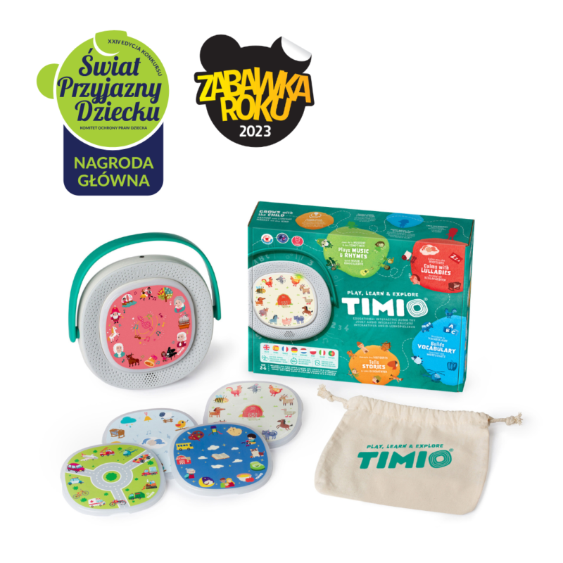 TIMIO - interaktywna zabawka edukacyjna