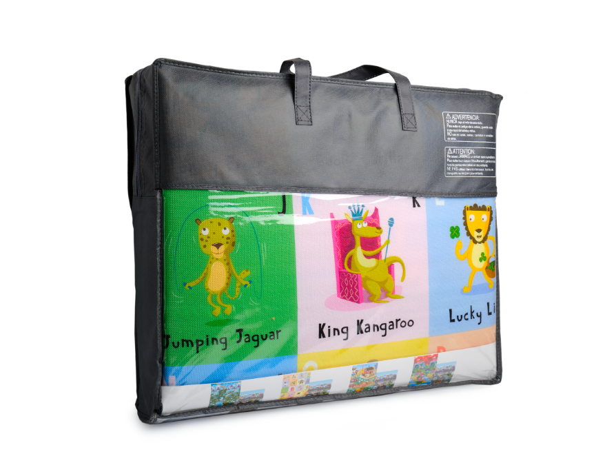 Mata piankowa dwustronna 176 x 198 ABC/Miasto - Prince Lionheart - obrazek 6