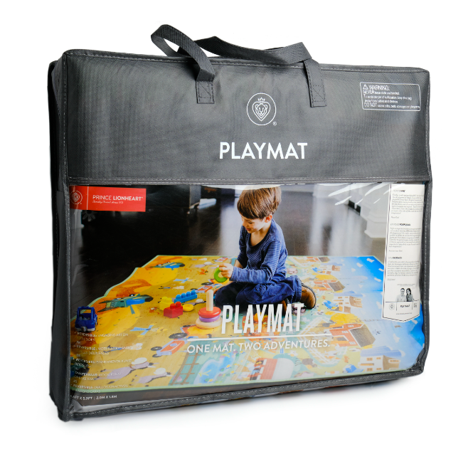 Mata piankowa dwustronna 176 x 198 Farma/Miasto - Prince Lionheart - obrazek 5