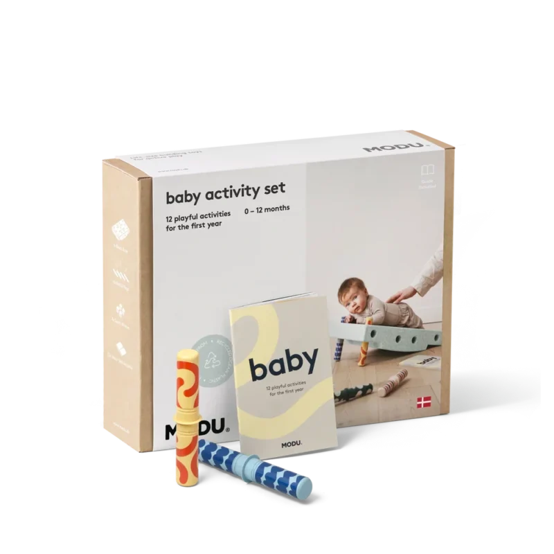MODU - Baby activity set - Ocean Mint / Forest Green