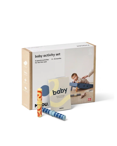 MODU - Baby activity set - Deep Blue / Sky Blue