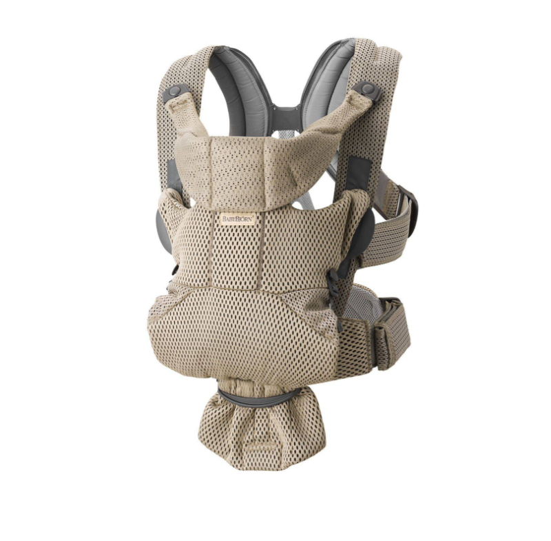 BABYBJORN MOVE 3D Mesh - nosidełko, Szary Beż