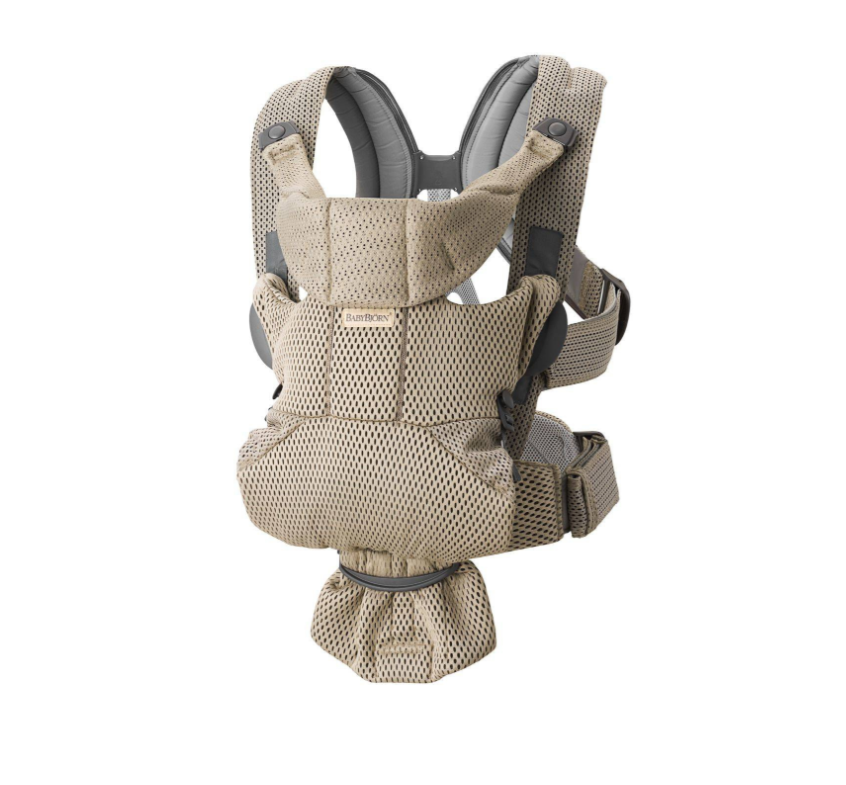 BABYBJORN MOVE 3D Mesh - nosidełko, Szary Beż
