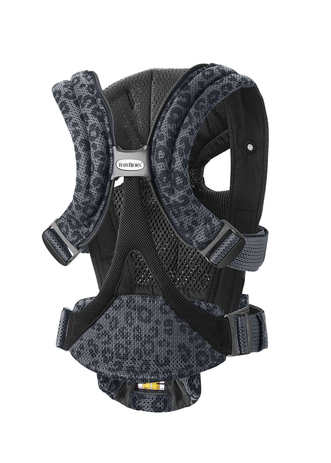 BABYBJORN MOVE 3D Mesh - nosidełko, Antracyt/Leopard - obrazek 3