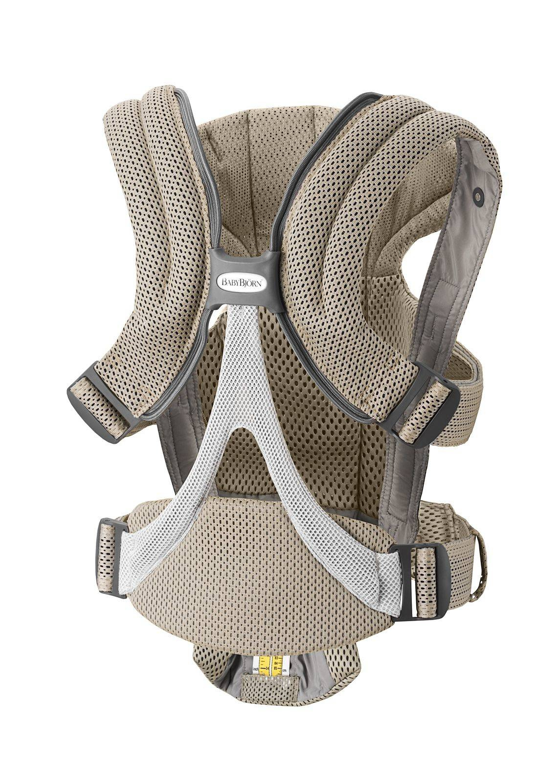 BABYBJORN MOVE 3D Mesh - nosidełko, Szary Beż - obrazek 3