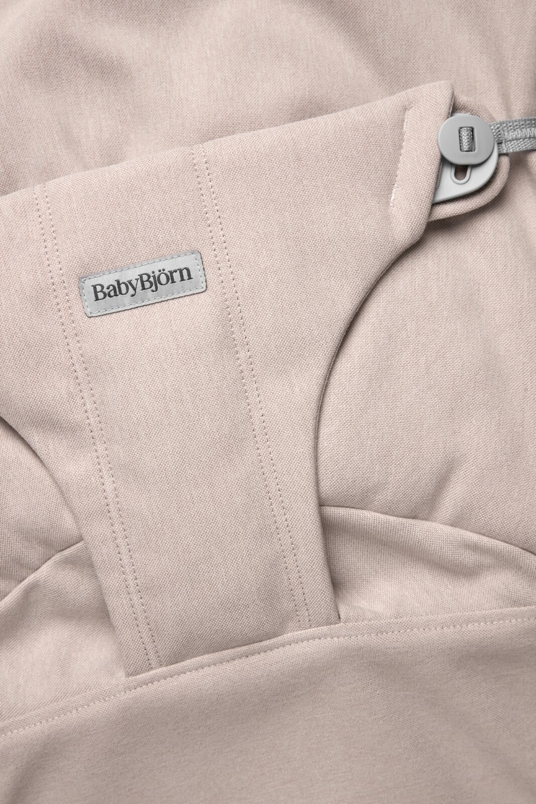 BABYBJORN - leżaczek BLISS WOVEN - Jasny Róż melanż - obrazek 5