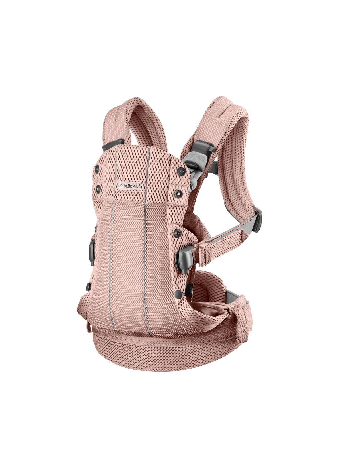 BABYBJORN - nosidełko Harmony 3D Mesh, Zgaszony Róż - obrazek 2