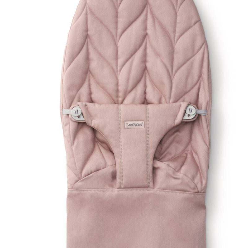 BABYBJORN - poszycie do leżaczka Bliss Woven, Zgaszony Róż (Petal Quilt)