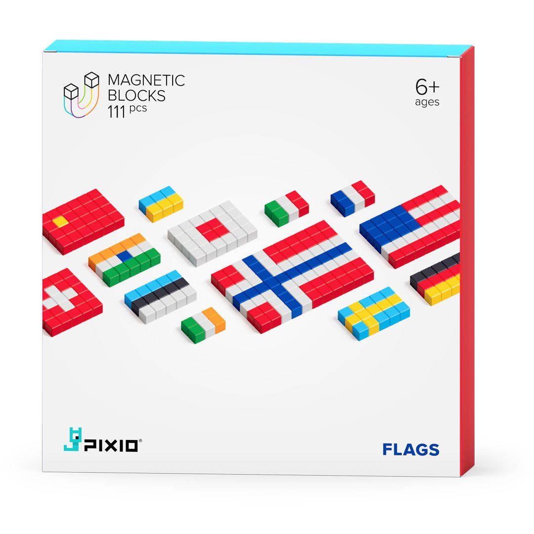 Klocki Pixio Flags | Story Series | Pixio