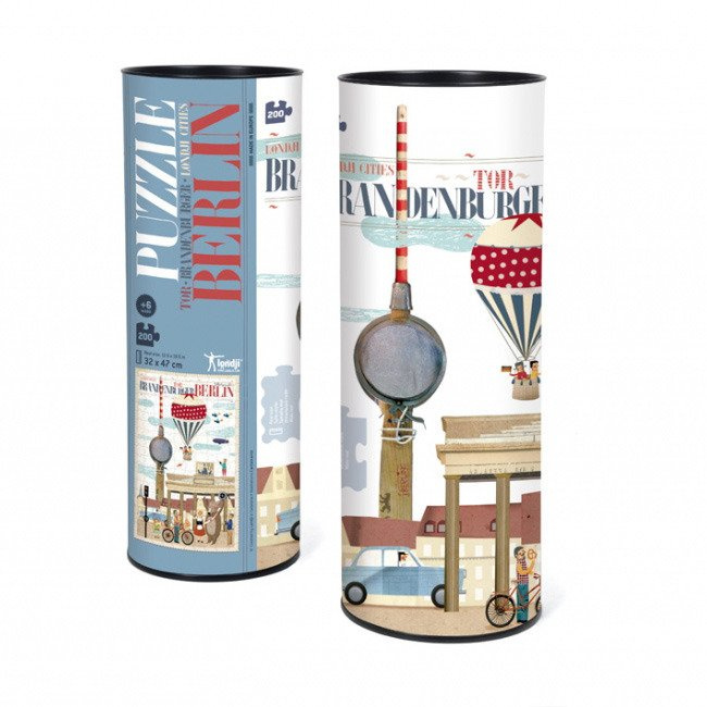 Puzzle dla dzieci, miasta świata: Berlin | Londji