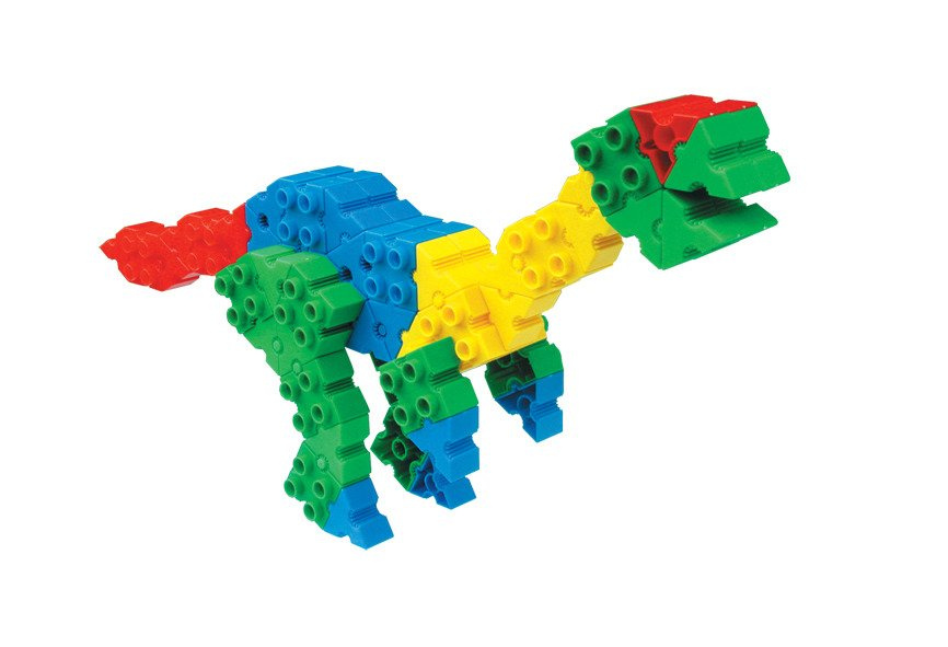 Morphun Dinozaury 100 el. - Klocki konstrukcyjne - obrazek 3