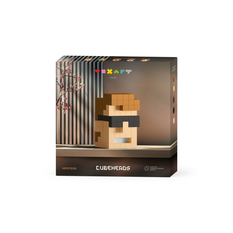 VoxArt Hipsters | Cubeheads, 395 | Pixio