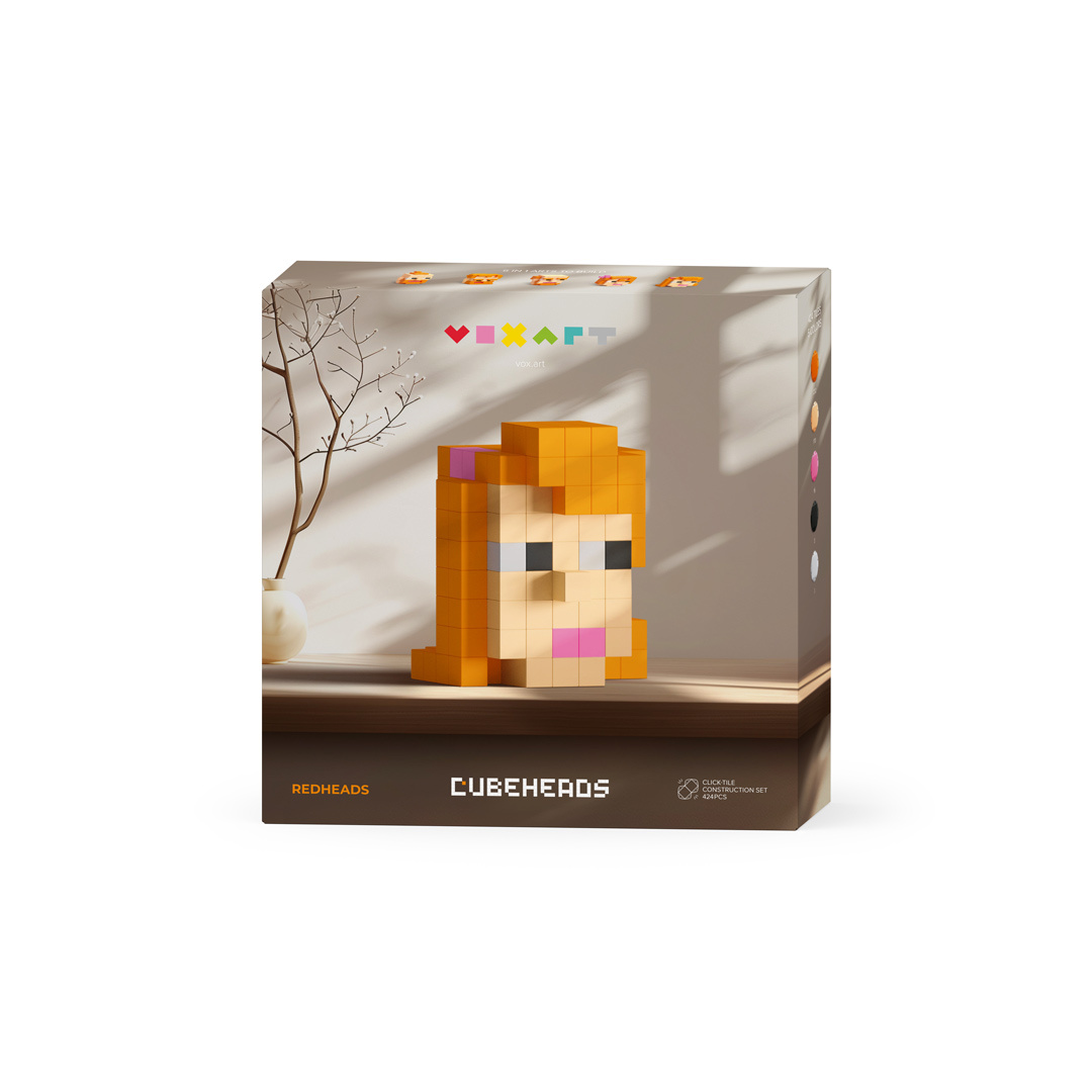 VoxArt Redheads | Cubeheads, 429 | Pixio