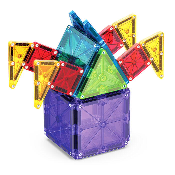 MAGNA-TILES® Klocki Magnetyczne COMBO microMAGS 46 el. - obrazek 4