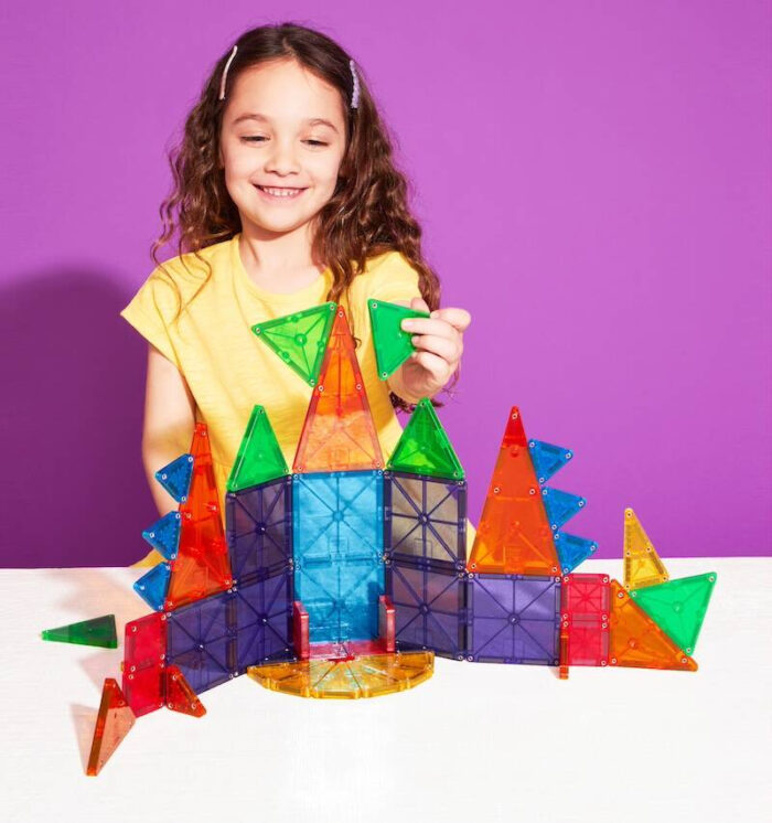 MAGNA-TILES® Klocki Magnetyczne COMBO microMAGS 46 el. - obrazek 5