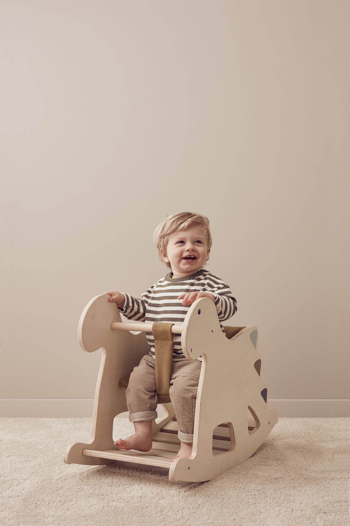 Kid's Concept - Bujaczek na biegunach Dino wood NEO - obrazek 2