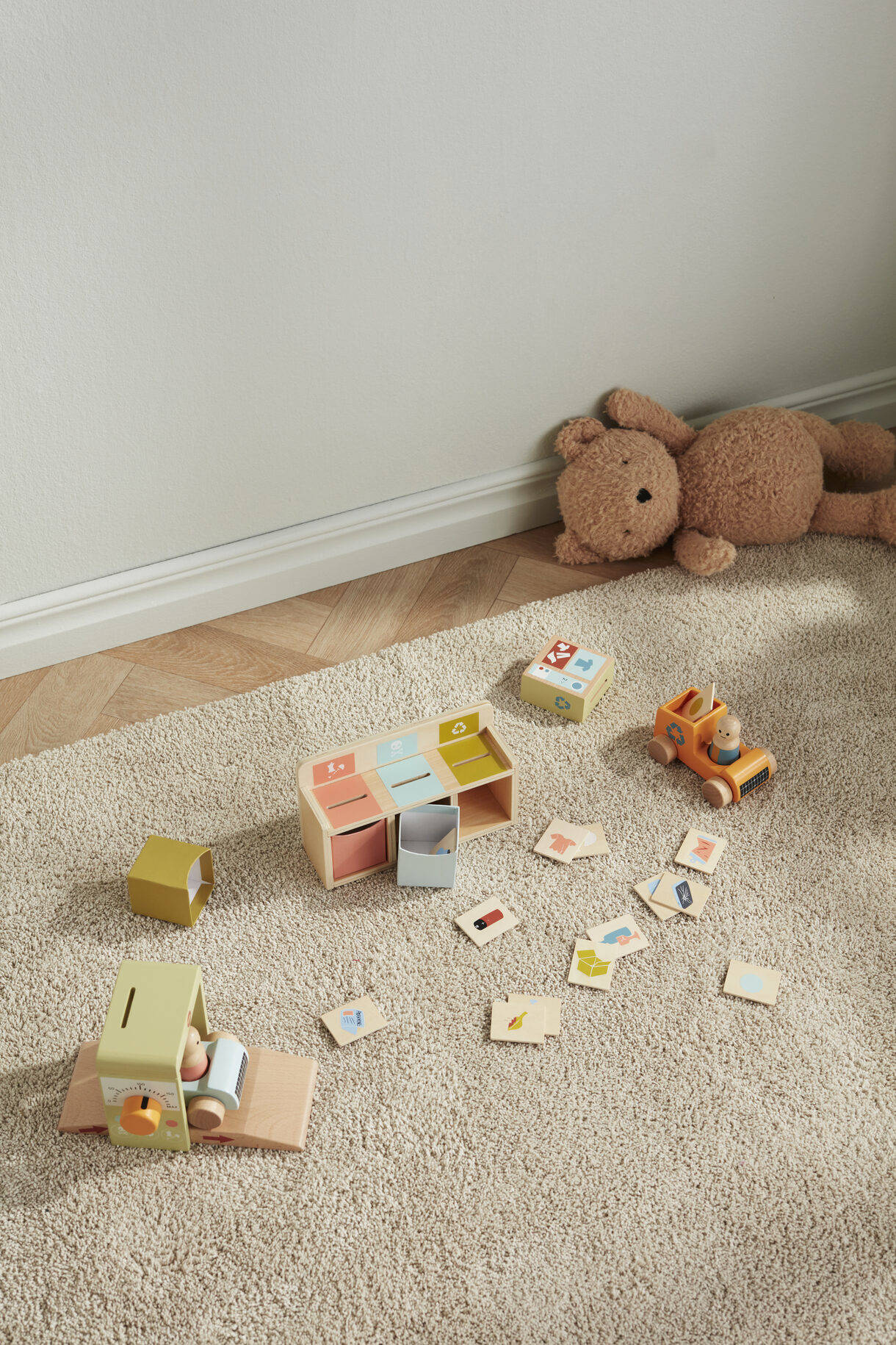 Kid's Concept - Drewniana stacja recyklingu AIDEN - obrazek 2