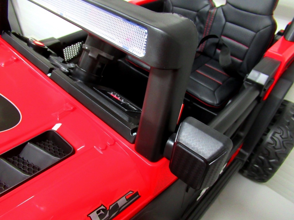 AUTO X16 R-SPORT Czerwony Auto na akumulator EVA SKÓRA Pilot Akumulator litowo-jonowy - obrazek 5