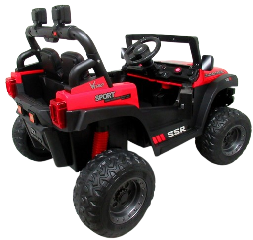 AUTO X16 R-SPORT Czerwony Auto na akumulator EVA SKÓRA Pilot Akumulator litowo-jonowy - obrazek 4