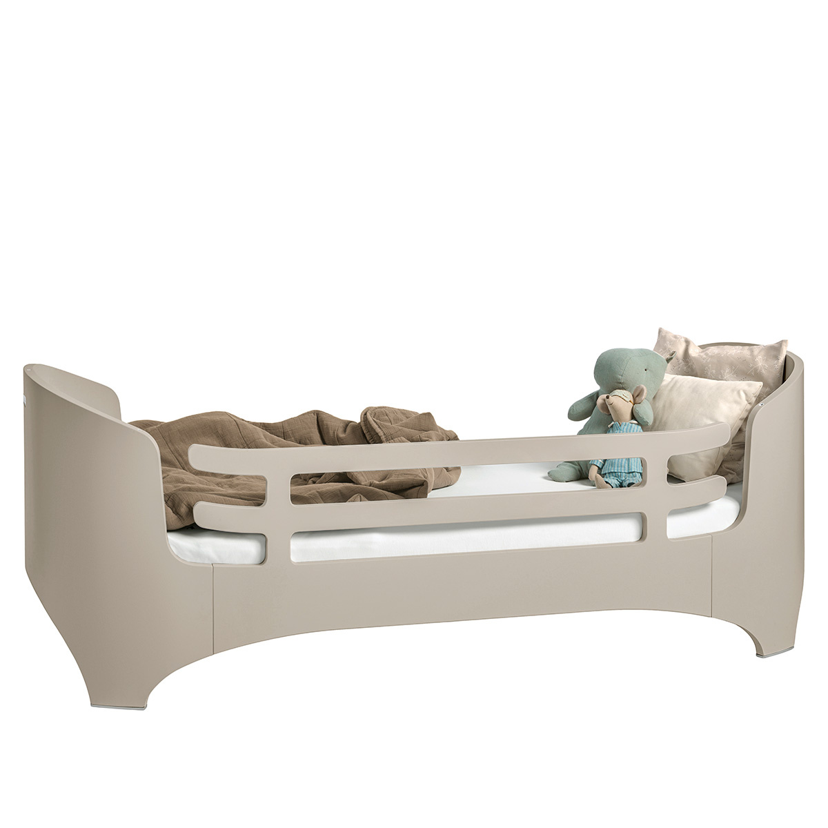 LEANDER - barierka ochronna do łóżka CLASSIC™ Junior, Cappuccino - obrazek 2