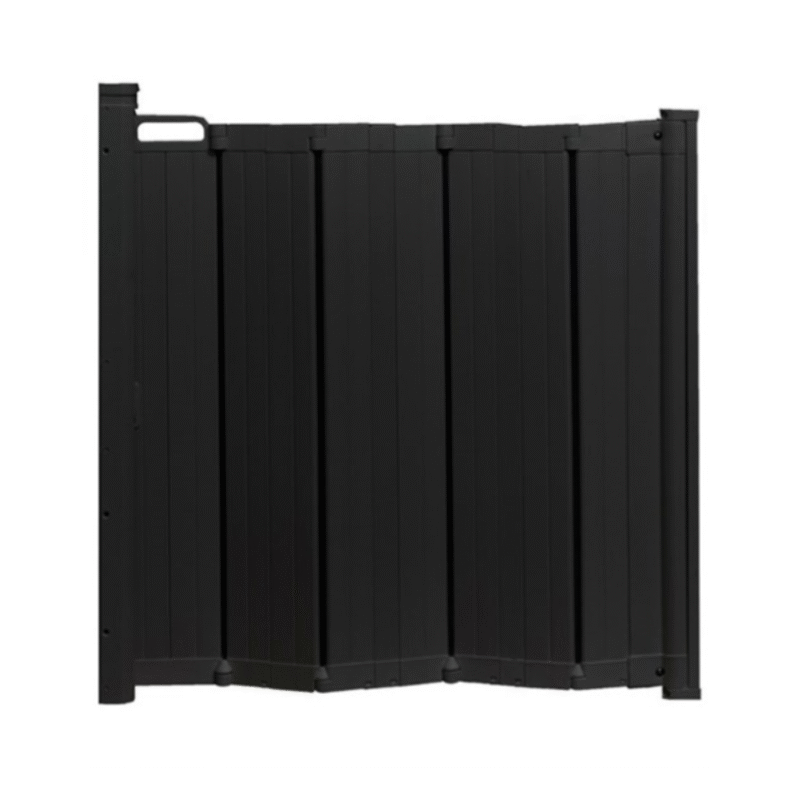 BabyDan Bramka ochronna ALMA, składana automatycznie, black