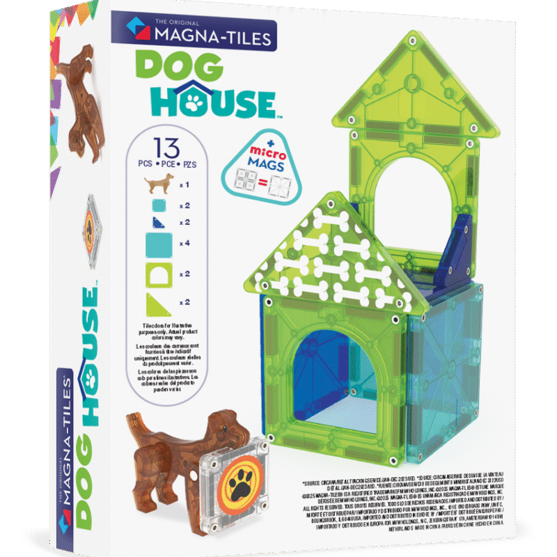MAGNA-TILES® Klocki Magnetyczne Dog House 13 el.