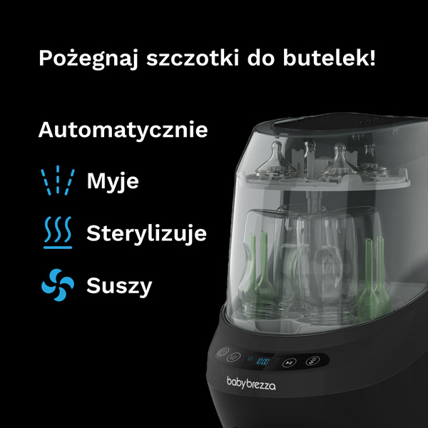 Baby Brezza Bottle Washer Pro Black - obrazek 3