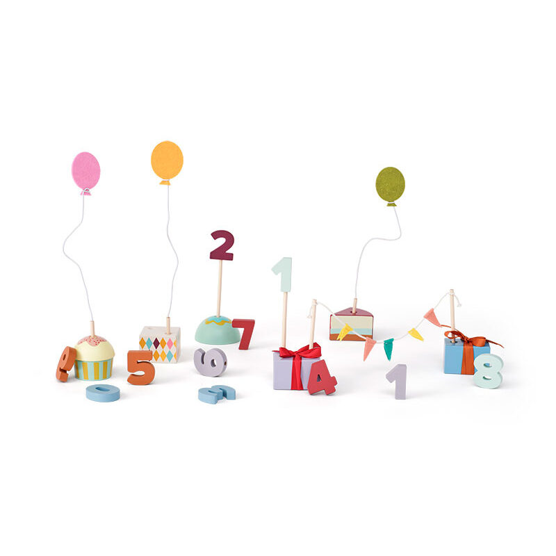 Kid's Concept - Drewniane dekoracje urodzinowe KID'S HUB