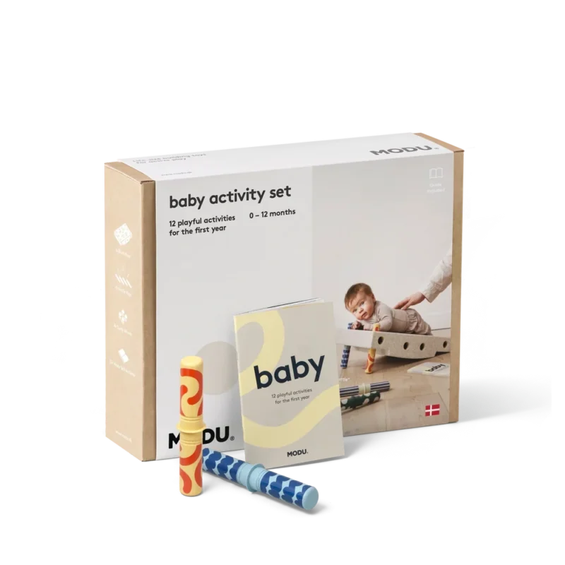 MODU - Baby activity set - Sand Grey / Honey Yellow