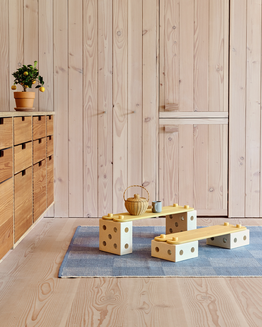 MODU - Balance Track - Sand Grey / Honey Yellow - obrazek 4