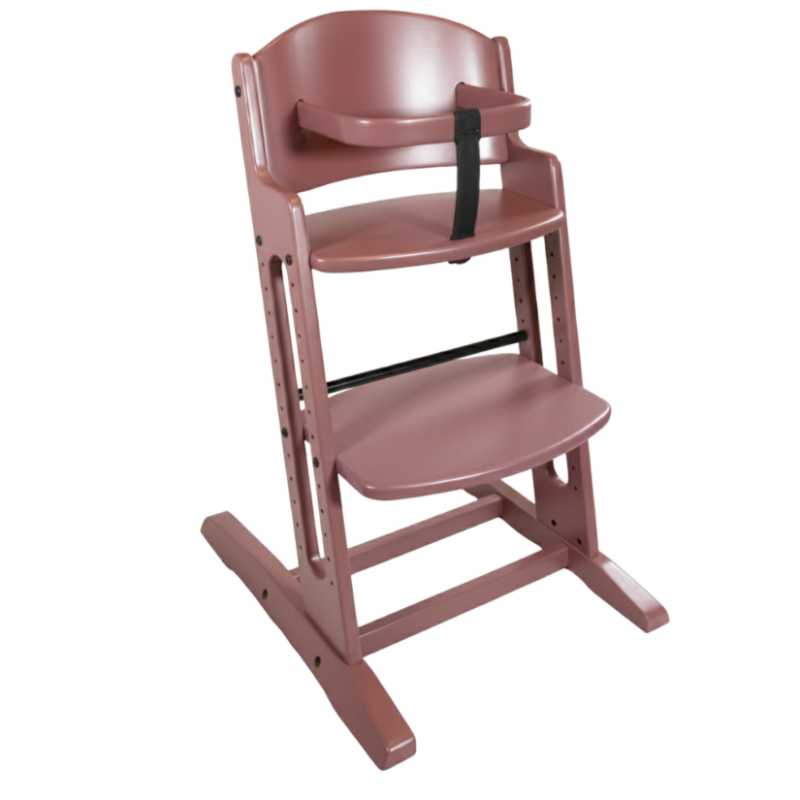 Baby Dan - Krzesełko do karmienia DANCHAIR, Rose Tan