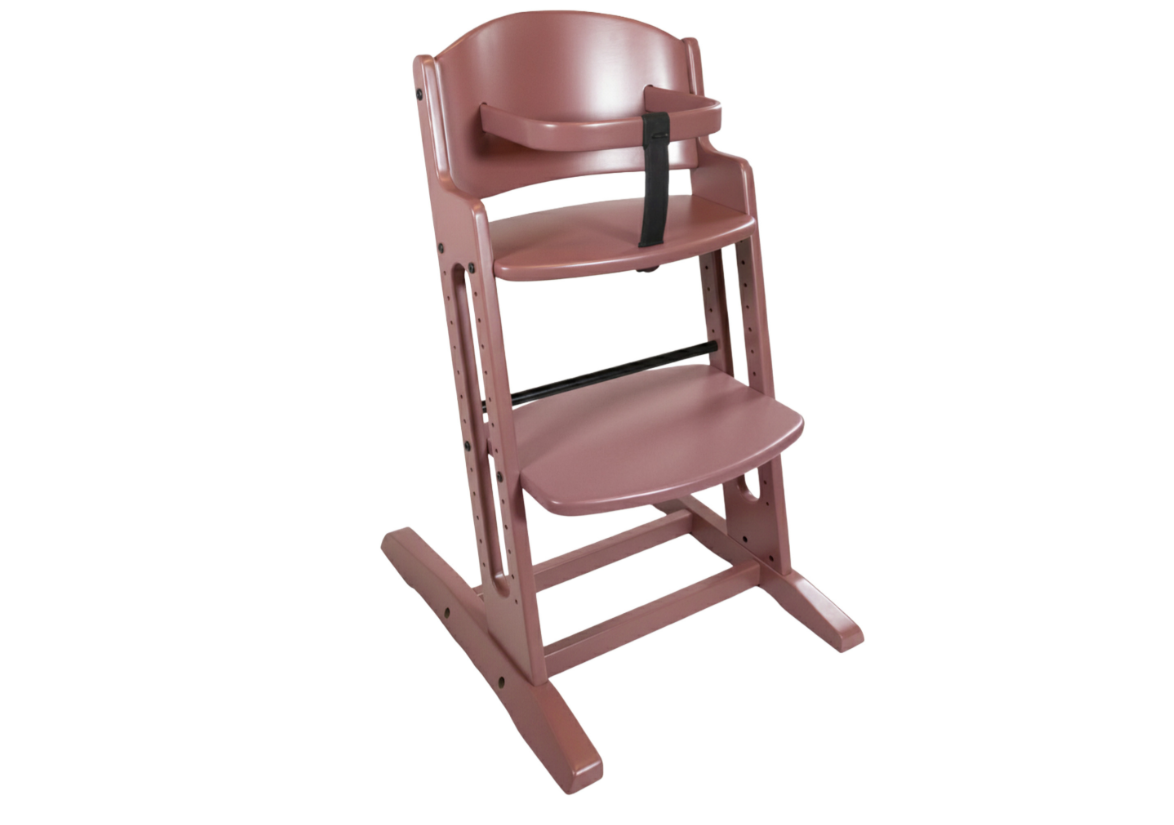 Baby Dan - Krzesełko do karmienia DANCHAIR, Rose Tan
