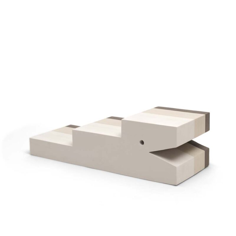 Krokodyl L Sand Grey zabawka sensoryczna ruchowa balans dzieci bObles