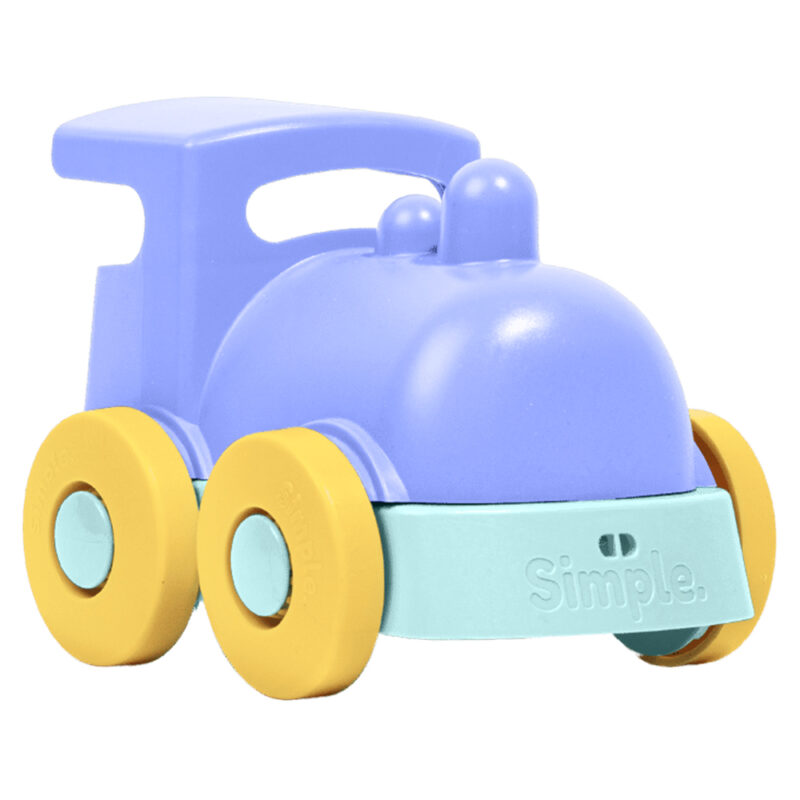 Pociąg niebieski zabawka do piasku i wody dzieci lokomotywa pojazd Simple.