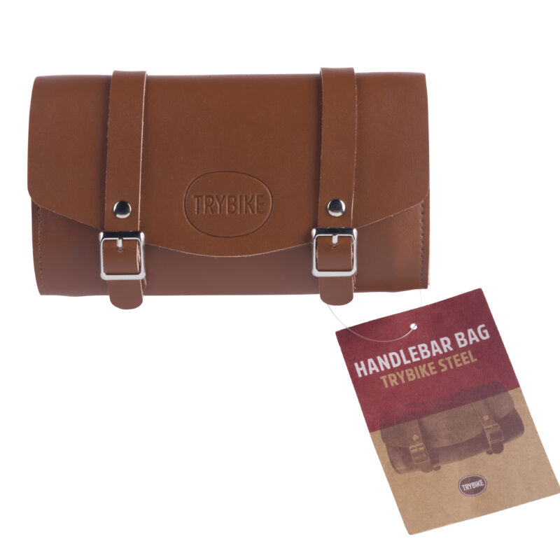 Torba retro na kierownicę roweru dziecięcego akcesoria rowerowe Trybike