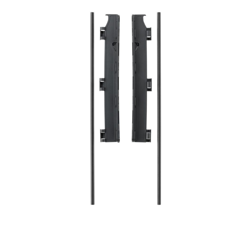 Baby Dan - Uchwyt montażowy do ściany do bramek FLEX M, L, XL, XXL, czarny