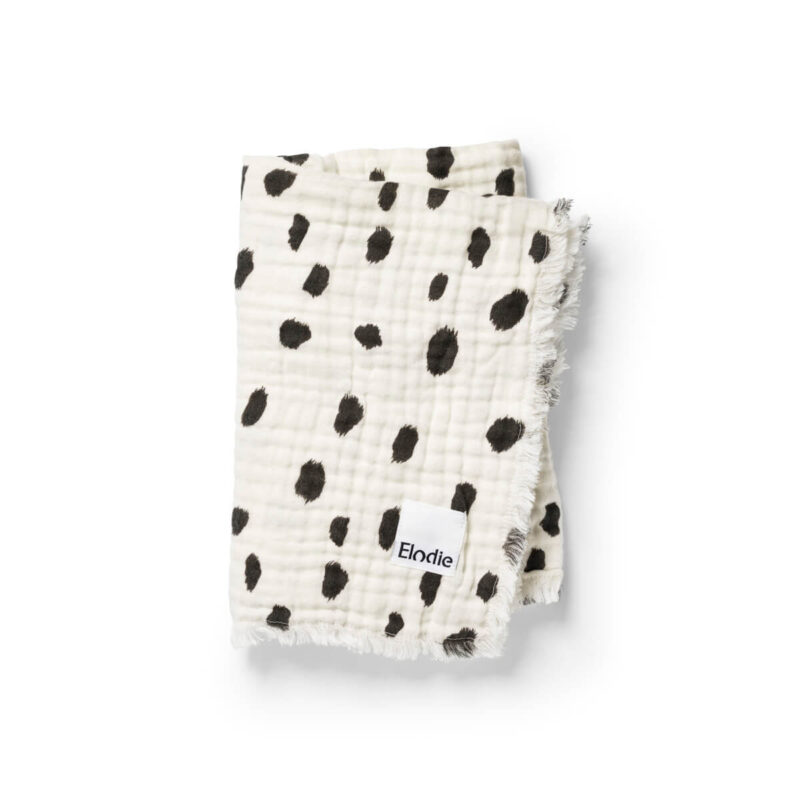 Elodie Details - Kocyk Soft Cotton Blanket - Dalmatian Dots Grande