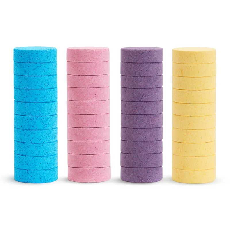 Munchkin Kolorowe pastylki do kąpieli, 40 szt