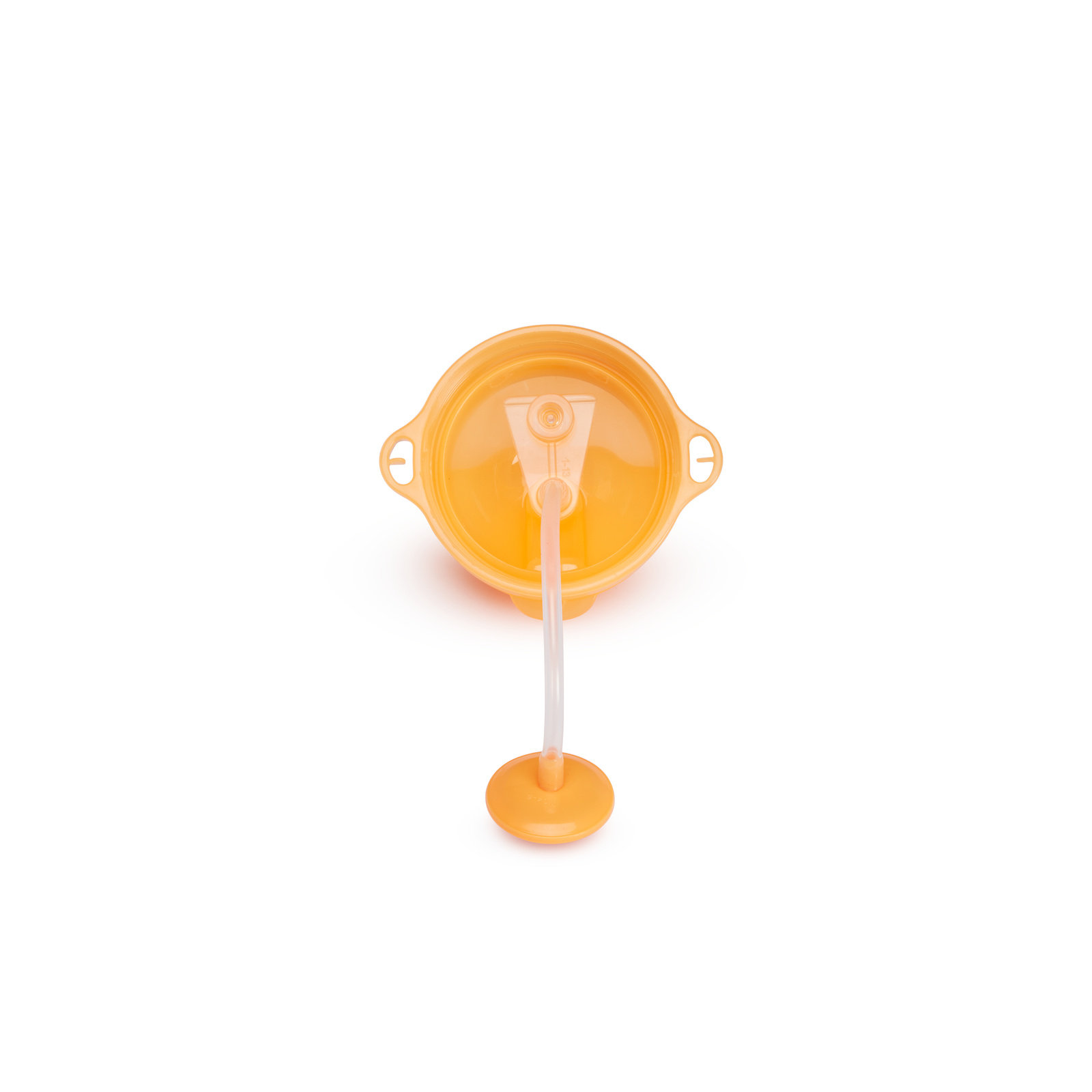 Munchkin Kubek niekapek ze słomką, pomarańczowy, 296ml - obrazek 2