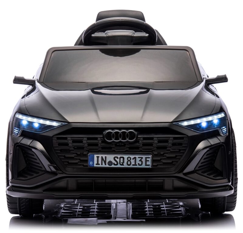 AUDI SQ8 CZARNY Auto na akumulator EVA Skóra pilot Akumulator litowo-jonowy