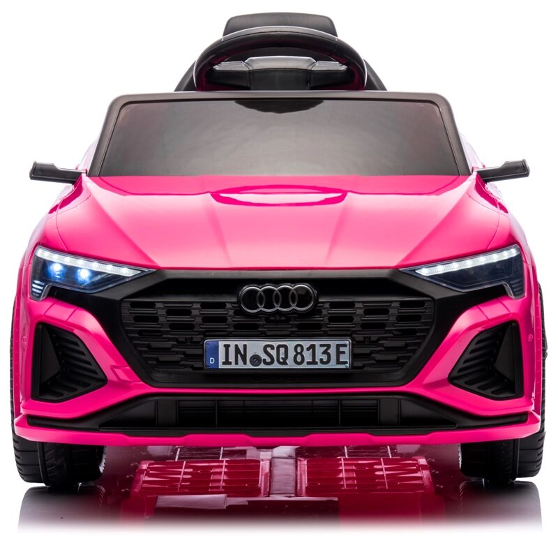 AUDI SQ8 RÓŻOWY Auto na akumulator EVA Skóra pilot Akumulator litowo-jonowy