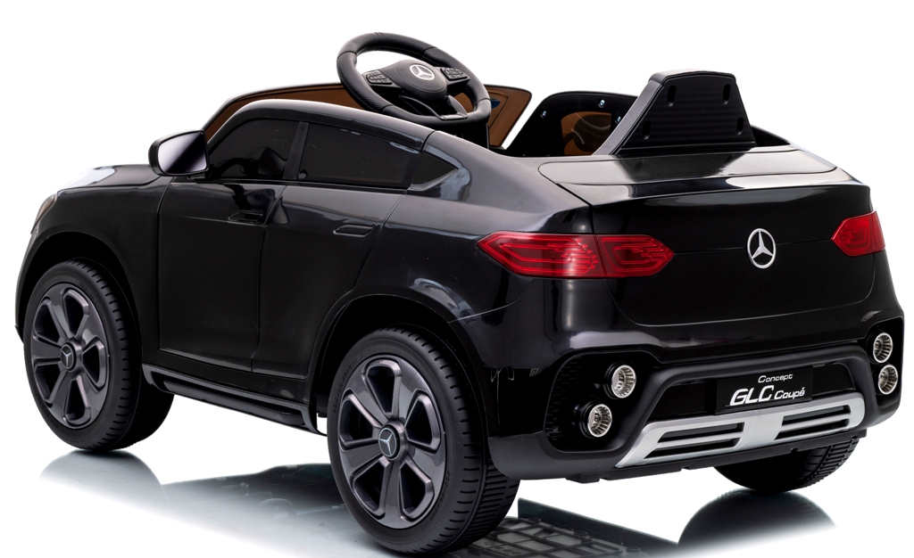 Mercedes GLC COUPE Concept 4x4 CZARNY EVA SKÓRA Licencja Akumulator litowo-jonowy - obrazek 3