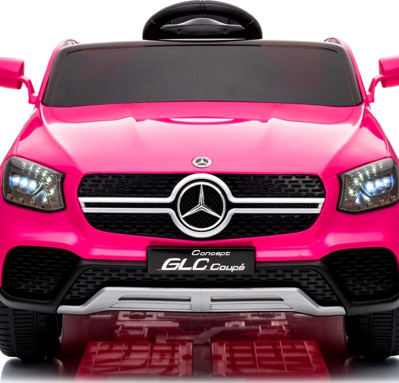 Mercedes GLC COUPE Concept 4x4 RÓŻOWY EVA SKÓRA Licencja Akumulator litowo-jonowy