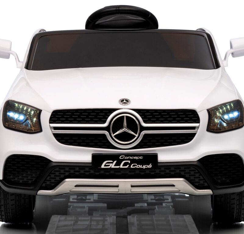 Mercedes GLC COUPE Concept 4x4 BIAŁY EVA SKÓRA Licencja Akumulator litowo-jonowy